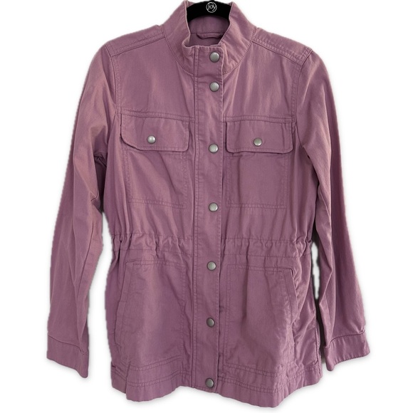 Gap Women's Utility Jacket in Light Orchid - Picture 1 of 5